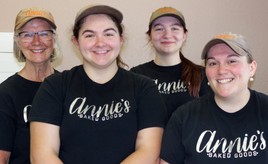 The Annie's Baked Goods team